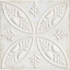 Декор Aparici (Апаричи) Aged White Ornato 20х20 см