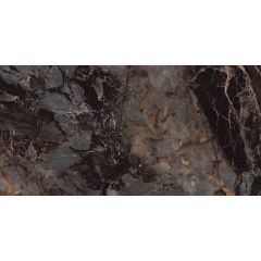Керамогранит Infinity Ceramica Rio Black Glossy Golden Line 60x120 см