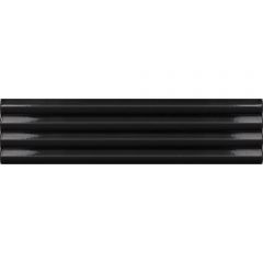 Керамическая плитка декор Equipe Costa nova praia black glossy 5х20 см
