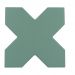Керамогранит Equipe (Эквип) Porto cross pickle green cz 12х12 см