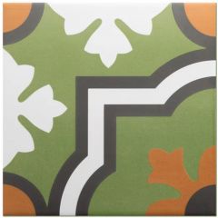 Керамогранит декор Equipe Rivoli monaco verde matt 20х20 см
