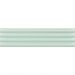 Настенная плитка Equipe (Эквип) Costa Nova Onda Aloe Glossy 5x20 см, глянцевая