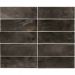 Настенная плитка Equipe (Эквип) Hanoi Black Ash 6,5x20 см