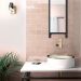 Настенная плитка Equipe (Эквип) Manacor Blush Pink 10x10 см