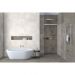 Керамогранит Global Tile Onega Серый 40х80 см GT408013501MR