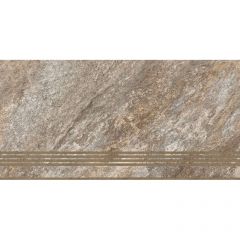 Ступень керамическая Global Tile (Глобал Тайл) Thor Бежевый 30х60 см ST216VG