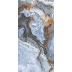 Керамогранит Belleza Harlow Blue (Golden Glossy Carving) 60х120 см, СК000042813