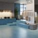 Керамогранит Granitea G012-ArtBeton Blue 60х120 см Relief