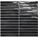 Мозаика Amadis Fine Tiles (Амадис) (Амадис Файн Тайлс) Short Stick Azabache 29.2x29.5 см (элемент 2х15 см)