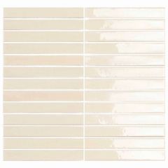 Мозаика Amadis Fine Tiles (Амадис Файн Тайлс) Short Stick Ivory 29.2x29.5 см (элемент 2х15 см)