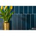 Настенная плитка Amadis Fine Tiles (Амадис) (Амадис Файн Тайлс) Stripes Cobalto Crackle 6.5x26.1 см