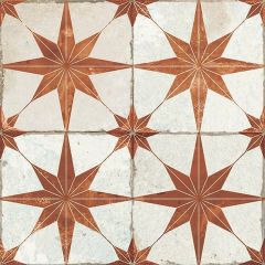 Керамогранит Etili Seramik Scintilla Paprika Orange Pre-Cut 45x45 см