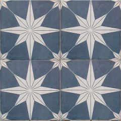 Керамогранит Etili Seramik Scintilla Midnight Blue Pre-Cut 45x45 см