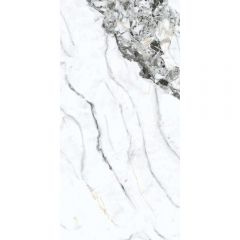 Керамогранит Basconi Home Bianco Gold Full Body Polished Белый 60x120 см BHW-0035-6