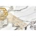 Керамогранит Basconi Home (Баскони Хоме) Bianco Gold Full Body-3 Polished Белый 60x120x1 см, BHW-0035-3(10)