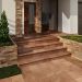 Фронтальная ступень Exagres (Ексагрес) Peldano Stone Brown 33х33х4 см С0002210