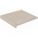 Фронтальная ступень Exagres (Ексагрес) Essenza Creta 568 Peldano Recto R11 33x33x1.2 см