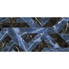 Керамогранит Naxos Rhapsody outline blue levigato 60х120 см (118716)