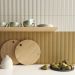 Керамическая плитка DNA Tiles (ДНА Тайлс) Match Curved Dijon Matt 6.25x25 см, 130859