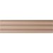 Керамическая плитка DNA Tiles (ДНА Тайлс) Match Curved Tan Matt 6.25x25 см, 130862
