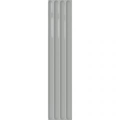 Керамическая плитка DNA Tiles Plinto In Grey Gloss 10,7х54,2 см (78803286)