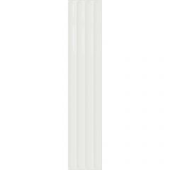 Керамическая плитка DNA Tiles Plinto In White Gloss 10,7х54,2 см (78803287)