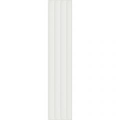 Керамическая плитка DNA Tiles Plinto In White Matt 10,7х54,2 см (78803292)