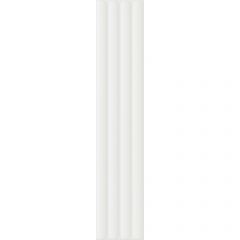 Керамическая плитка DNA Tiles Plinto Out White Matt 10,7х54,2 см (78803302)