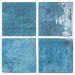 Настенная плитка DNA Tiles (ДНА Тайлс) Enamel Square Ocean 12.5x12.5 см