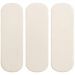 Керамическая плитка DNA Tiles (ДНА Тайлс) Calema Oval White Gloss 5.2x16 см, 136310