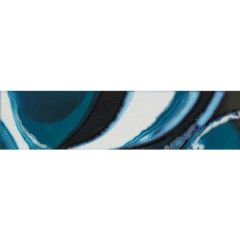 Декор ABK Ceramiche Docks Dec.Splash Blue Miх2 Rett 15х60 см (DKL04051)