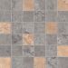 Мозаика ABK Ceramiche (АБК Керамише) Alpes Raw Mos.Quadr.Glam Lead 30х30 см (PF60000265)