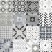 Керамическая плитка ABK Ceramiche (АБК Керамише) Play Labyrinth Mix Grey 20x20, PF60003367