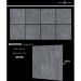 Керамогранит Novin Ceram (Новин Керам) Blestone anthracite rustic утолщенный 60х60х2 см матовый X9567M81