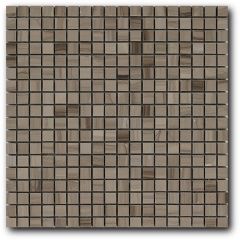 Мозайка Art and Natura (Art&Natura) из натурального камня 15х15 мм Marble mosaic strato olimpico 30,5х30,5 см