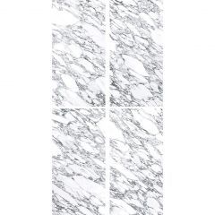 Керамогранит Ascale Arabescato White Polished Mix 4 вариации 160х320 см, ппп00064158