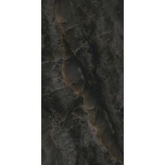 Керамогранит Ascale Bookmatch Onice Black A Polished 160х320 см, ппп00078080