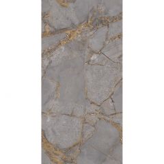 Керамогранит Mita Ceramic Triana Grey Carving Серый 60х120 см