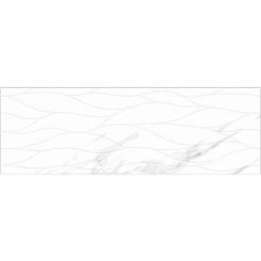 Керамическая плитка Sol Bianco Grey HL Waves 30х90 см (Bianco Grey 300x900)