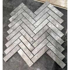 Керамогранит Riverstone Mosaic Серый 30х30 см Матовый (RIVERSTONE Dark Grey Mosaic 30x30)