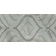 Плитка настенная Тянь Шань Меоланс Декор Светло-серая, глянцевая 30x60 см TP3665H