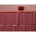 Плитка настенная 41zero42 (41зиро42) Biscuit Stud Bordeaux 5x20 см