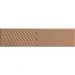 Плитка настенная 41zero42 Biscuit Waves Terra 5x20 см