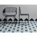 Керамогранит 41zero42 Futura Half Black 15x15 см