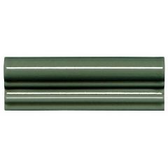 Бордюр Adex Modernista Moldura Italiana PB С/C Verde Oscuro 5x15 см