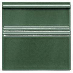 Плинтус Adex Modernista Rodapie Clasico C/C Verde Oscuro 15x15 см