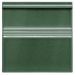 Плинтус Adex (Адекс) Modernista Rodapie Clasico C/C Verde Oscuro 15x15 см