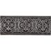 Бордюр Adex (Адекс) Studio Relieve Palm Beach Volcanico 7.5x19.8 см