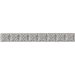 Бордюр Adex (Адекс) Studio Relieve Ponciana Graystone 2.5x19.8 см