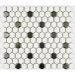 Мозаика Bonaparte (Бонапарт) Babylon Silver matt Матовая 26x30 см (чип 2,3x2,6 см)